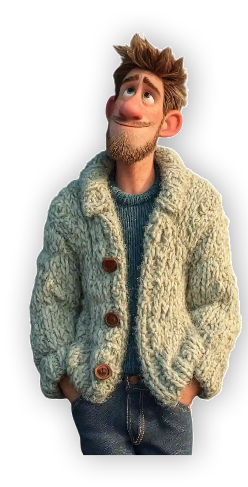 Man in sweater